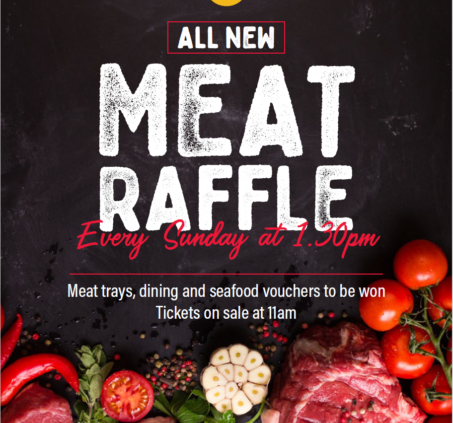 SUNDAY MEAT RAFFLE